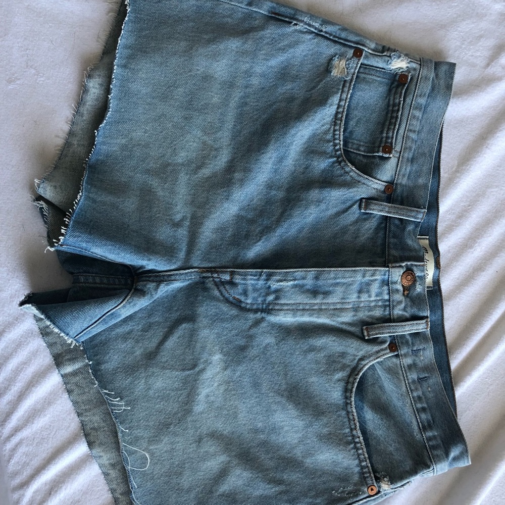 NWT Madewell Curvy Relax Jean Shorts